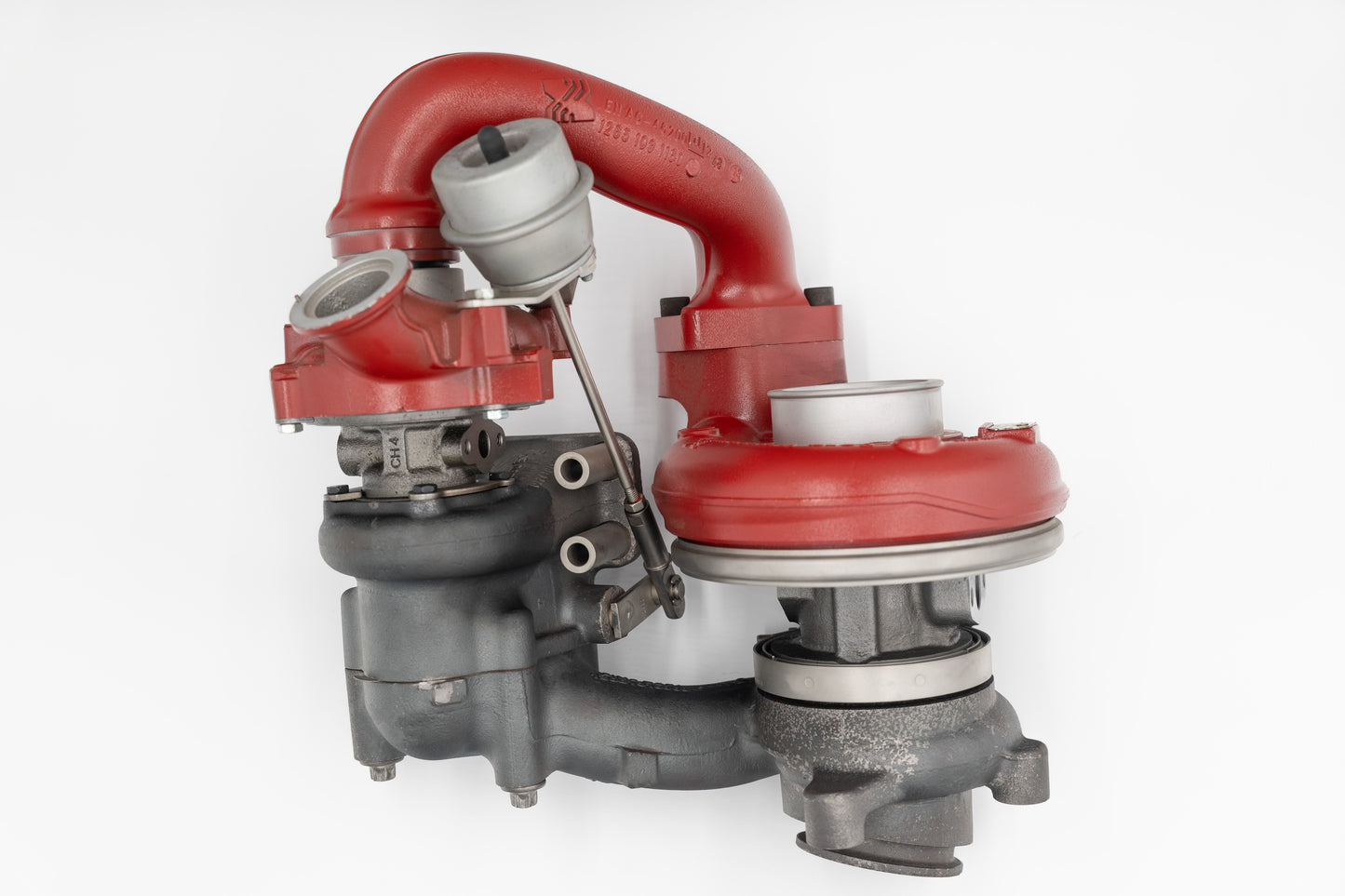 Authentic Remanufactured Borg Warner Iveco R2S K03 + B2 Compound Turbo MaxxForce Fuso 10009700169 53039700169
