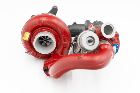Authentic Remanufactured Borg Warner Iveco R2S K03 + B2 Compound Turbo MaxxForce Fuso 10009700169 53039700169