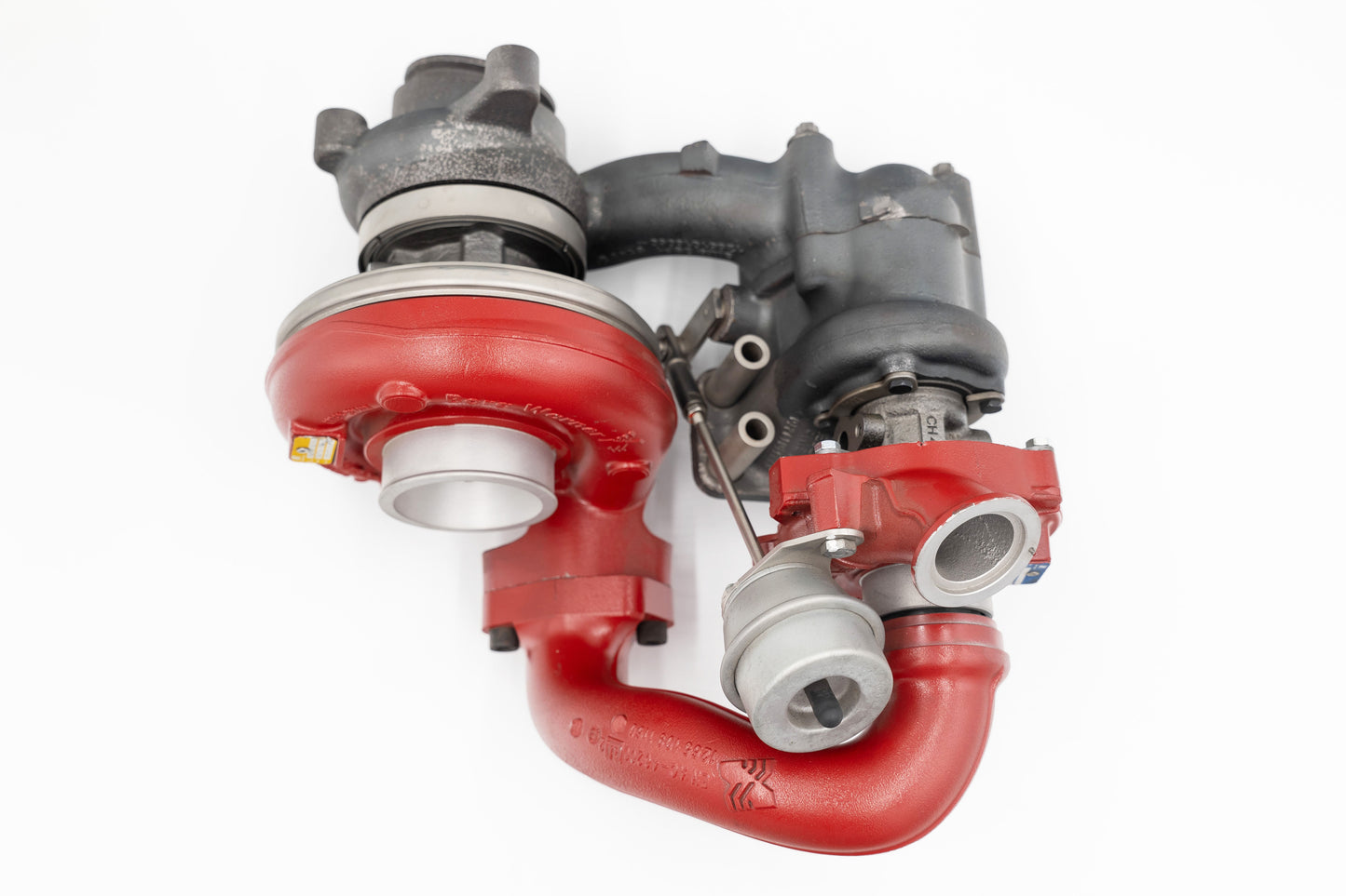 Authentic Remanufactured Borg Warner Iveco R2S K03 + B2 Compound Turbo MaxxForce Fuso 10009700169 53039700169