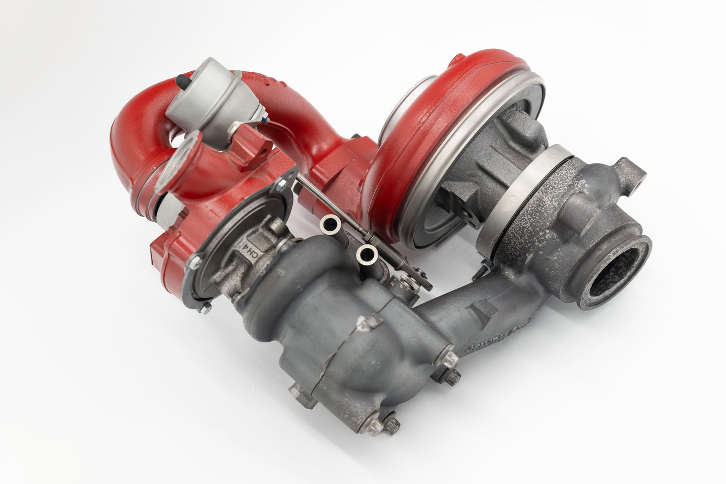 Authentic Remanufactured Borg Warner Iveco R2S K03 + B2 Compound Turbo MaxxForce Fuso 10009700169 53039700169
